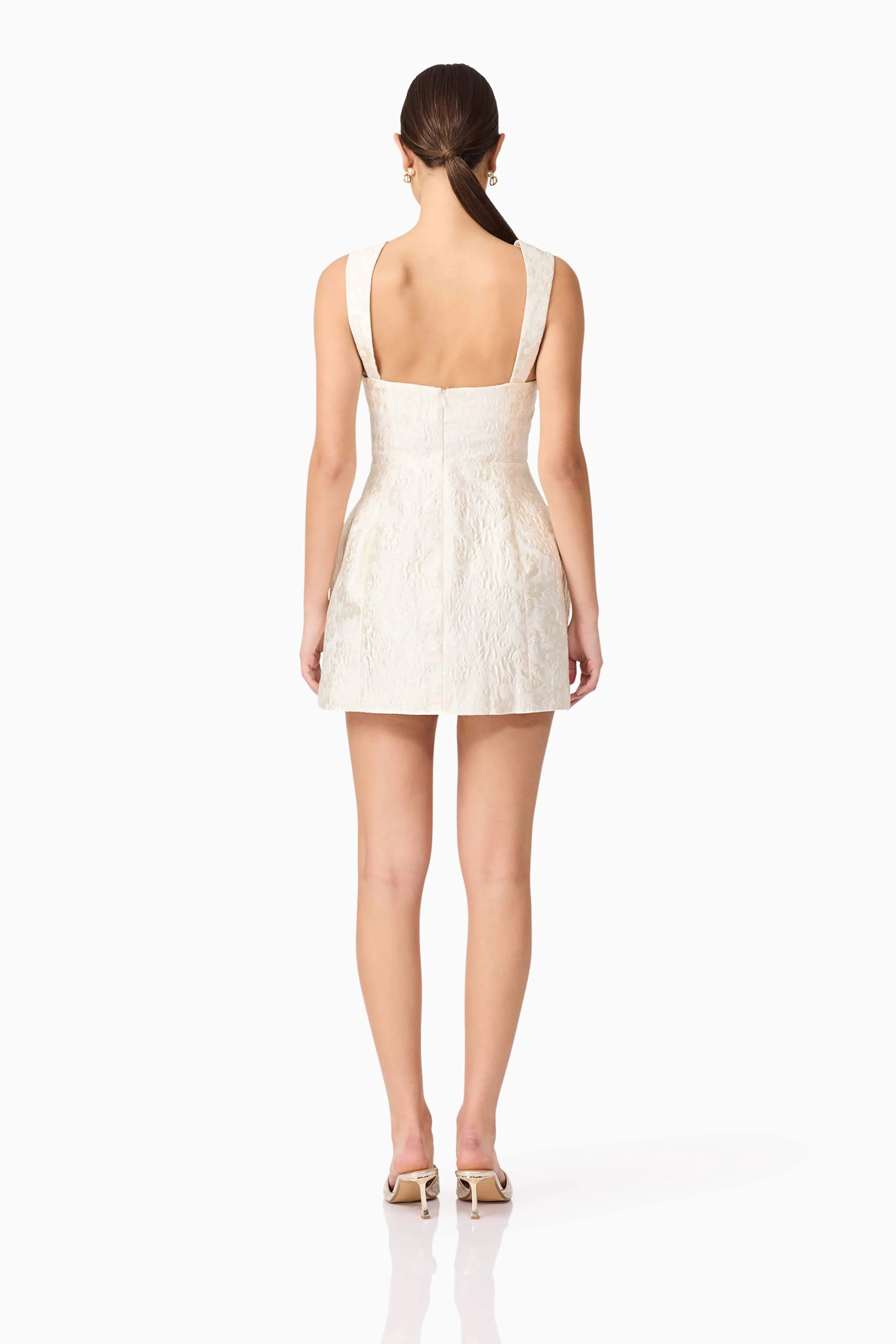 Galadirel Mini Dress in White